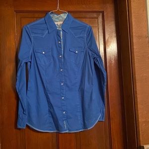 Women’s Western Shirt Tin Haul Size medium